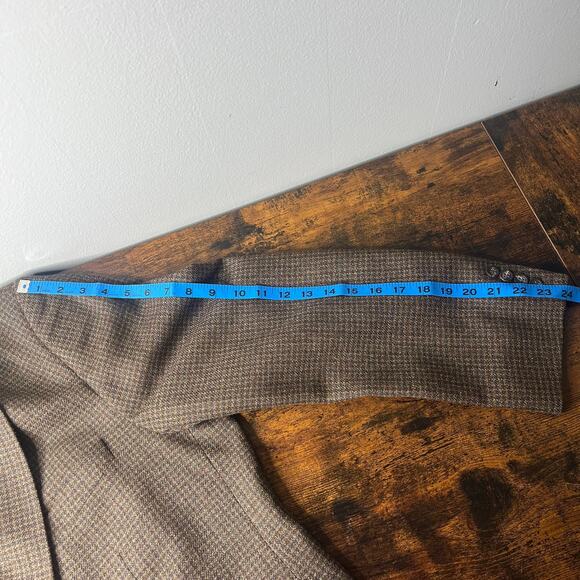 Pronto Uomo Men’s 48R Silk & Wool Sport Coat Blazer Jacket Italy Single Breasted - Picture 12 of 15